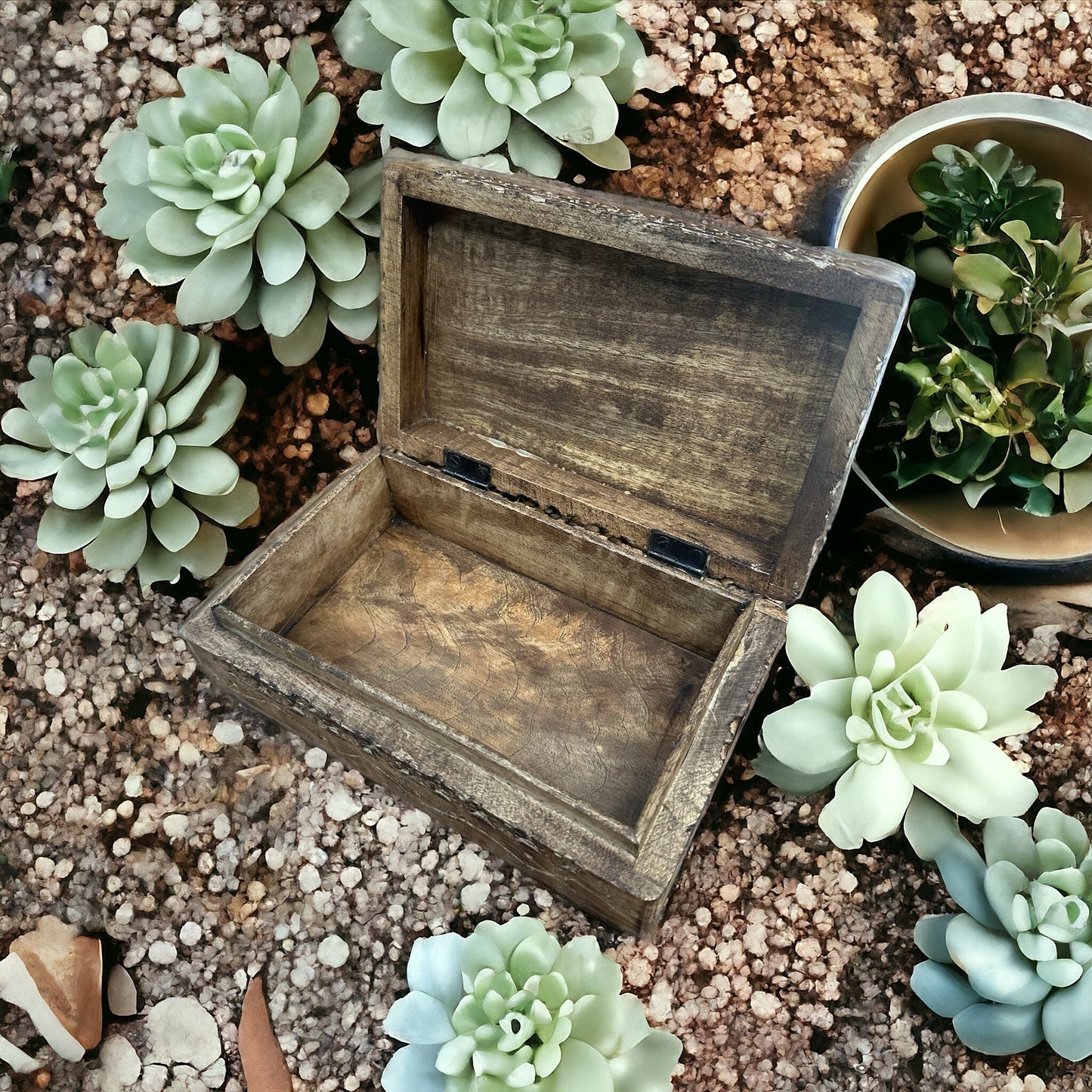 Ying Yang Wooden Box