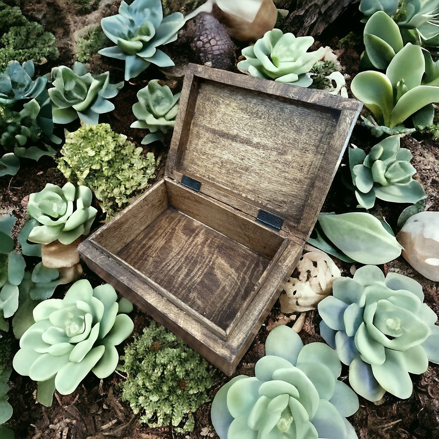 Wooden jewellery Box ❤️Tri