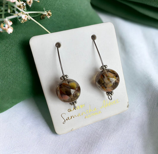 Samantha Abbott glass drop Earrings #50