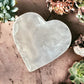 Mangano Calcite Heart Dish