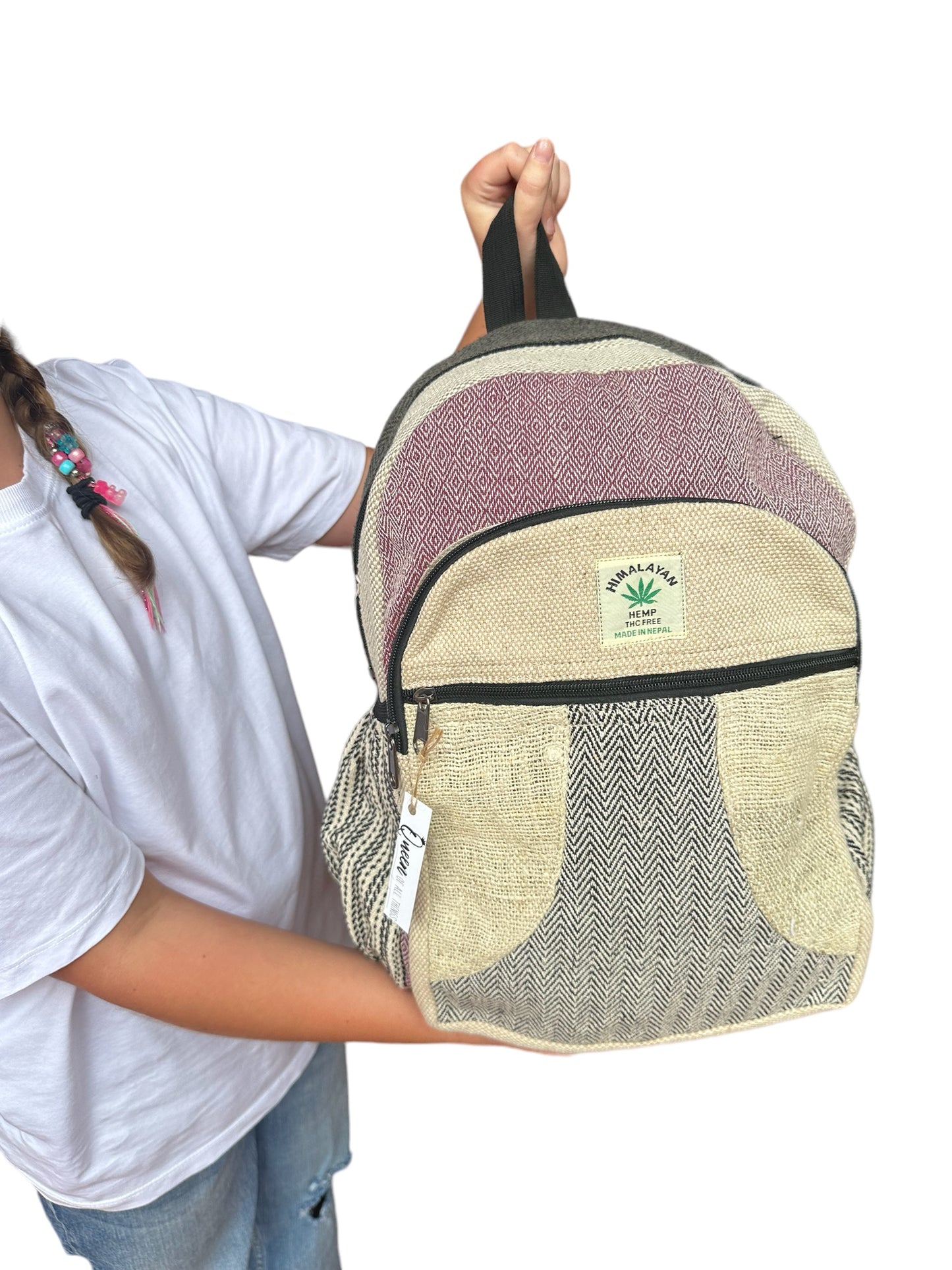 Hemp backpack #15