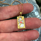 Tarot Card Pendant - The Lovers