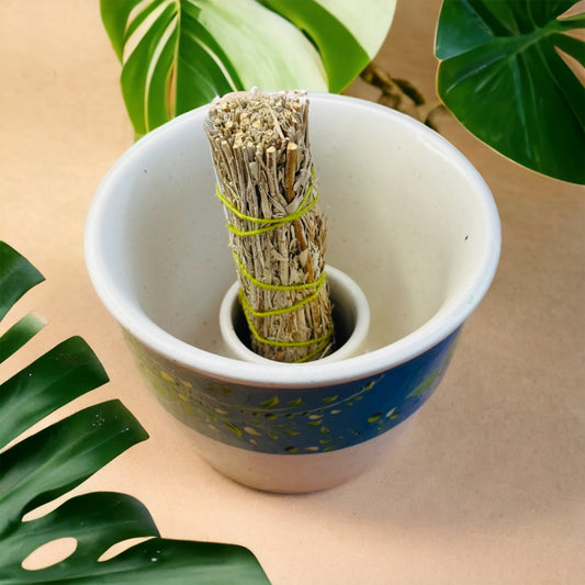 Tree of Life Smudge Bowl & Smudge Stick