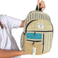 Hemp backpack #43