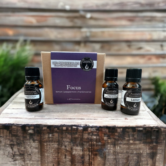 Focus 100% Pure Essential Oil - 3 Pack