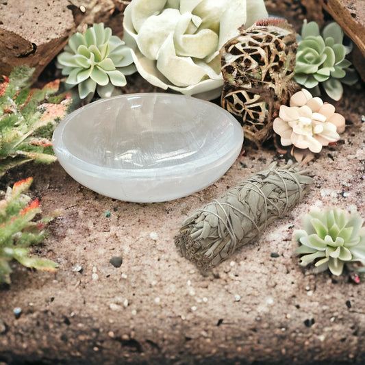 Selenite Bowl - Large