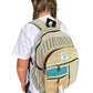 Hemp backpack #43