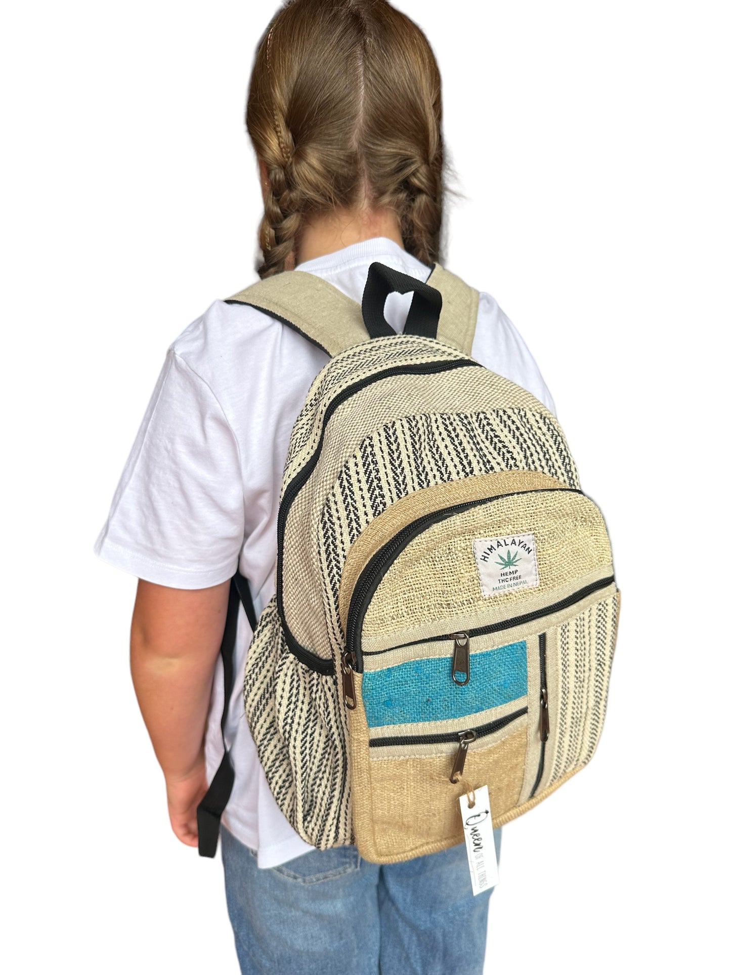 Hemp backpack #43